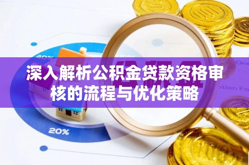 水林深入解析公积金贷款资格审核的流程与优化策略