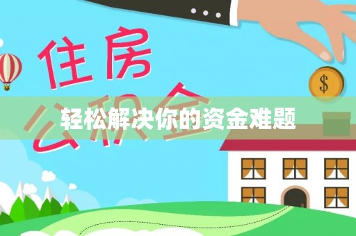 水林轻松解决你的资金难题
