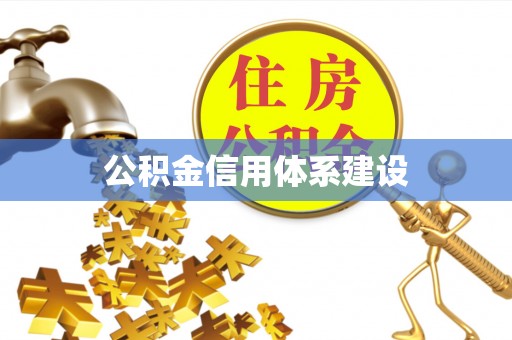 水林公积金信用体系建设