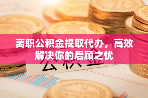 水林离职公积金提取代办，高效解决你的后顾之忧