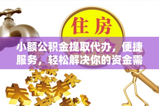 水林小额公积金提取代办，便捷服务，轻松解决你的资金需求