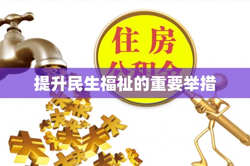 水林提升民生福祉的重要举措